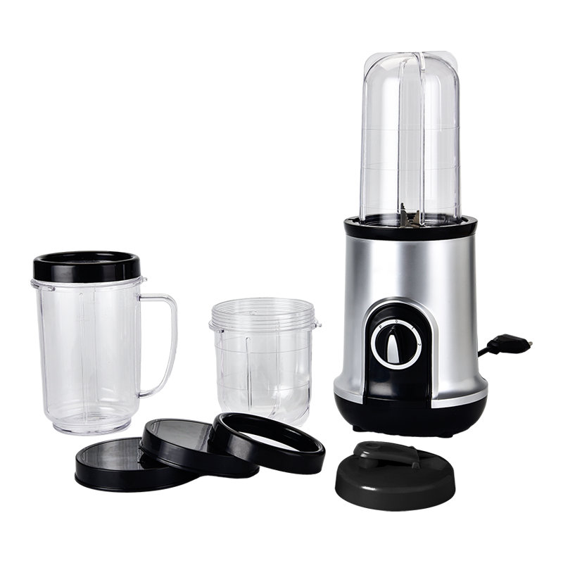 Czarny mini blender z słoikiem blendera 1,0L/0,75L